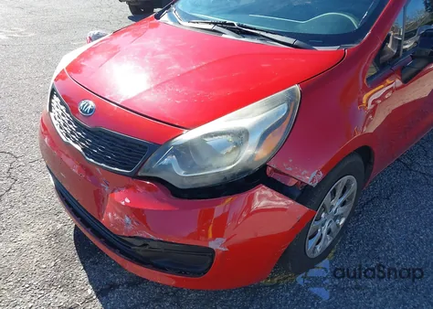 2013 Kia Rio Lx from USA, damaged, VIN KNADM4A3XD6168220